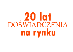 Ponad 15 lat doświadczenia na rynku